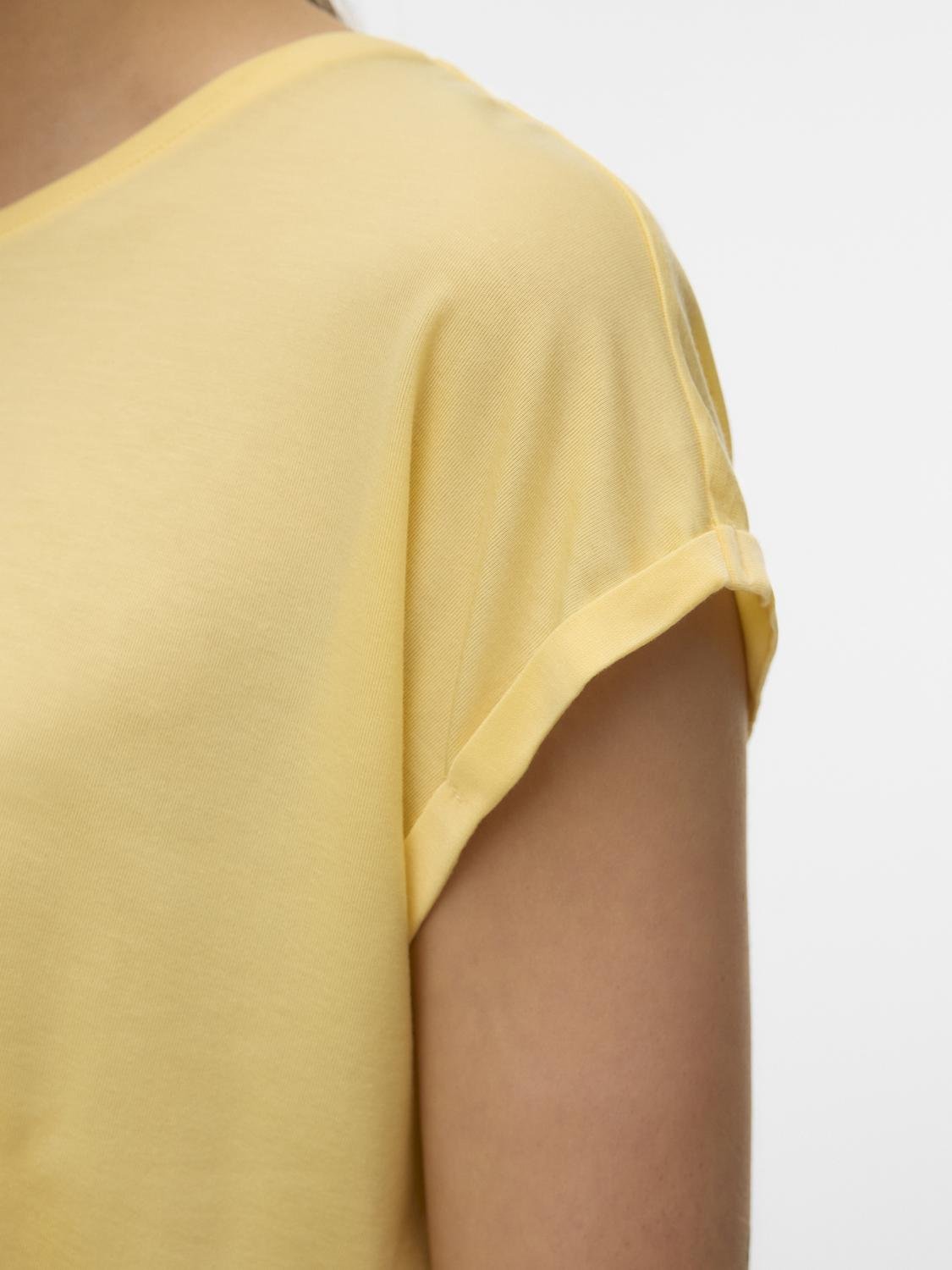 VMAVA T-Shirt - Golden Haze - VERO MODA & VILA Bergvik